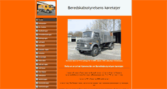 Desktop Screenshot of beredskabsstyrelsens-biler.dk